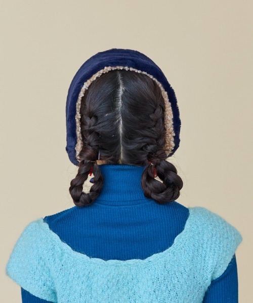 kaorinomori（カオリノモリ）の「kaorinomori ソポマフ（イヤーマフ・レディース・ネイビー・FREE）」の7枚目の写真