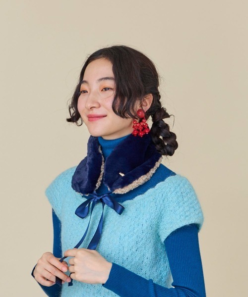 kaorinomori（カオリノモリ）の「kaorinomori ソポマフ（イヤーマフ・レディース・ネイビー・FREE）」の16枚目の写真