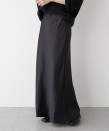 SHENERY | サテン切替マキシスカート(スカート)