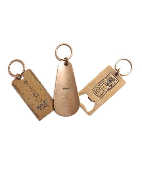 ROTAR（ローター）の「Drunk ruler Keychain キーホルダー（キーホルダー・メンズ・アンティークゴールド・FREE）」の8枚目の写真