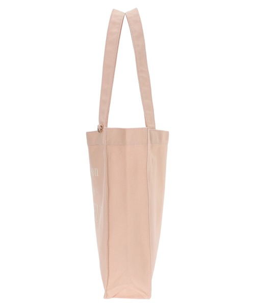 Maison de FLEUR（メゾンドフルール）の「ブランドロゴプリントスクエアトートSバッグ（トートバッグ・レディース・アイボリー/ブラック/ピンク・FREE）」の5枚目の写真
