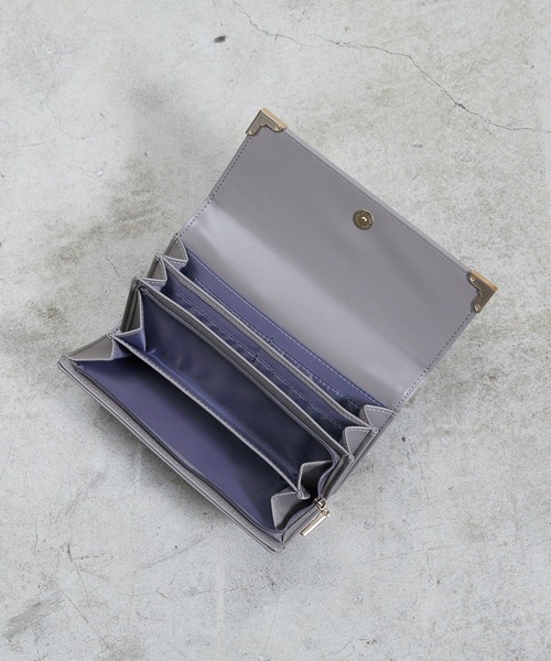 チャコール sunny様 Sunny Side（サニーサイド）の「SUNNY SIDE:シンプルロゴ 長財布