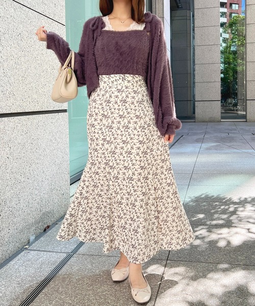 apres jour（アプレジュール）の「シャギーニットアンサンブル【ZOZOTOWN限定アイテム】（アンサンブル・レディース・ブラック/オフホワイト/ピンク/パープル系その他・フリー/X-LARGE）」の20枚目の写真