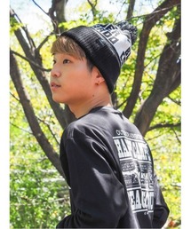 CAMP7 | 【CAMP7】ロゴボンボンニットワッチ(ニットキャップ/ビーニー)