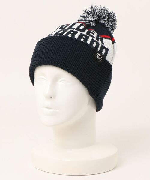 CAMP7（キャンプセブン）の「【CAMP7】ロゴボンボンニットワッチ（ニットキャップ/ビーニー・メンズ・ネイビー/ブラック・フリー）」の15枚目の写真