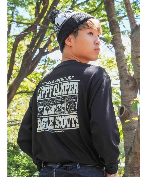 CAMP7（キャンプセブン）の「【CAMP7】ロゴボンボンニットワッチ（ニットキャップ/ビーニー・メンズ・ネイビー/ブラック・フリー）」の18枚目の写真