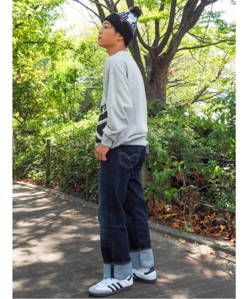 CAMP7（キャンプセブン）の「【CAMP7】ロゴボンボンニットワッチ（ニットキャップ/ビーニー・メンズ・ネイビー/ブラック・フリー）」の22枚目の写真