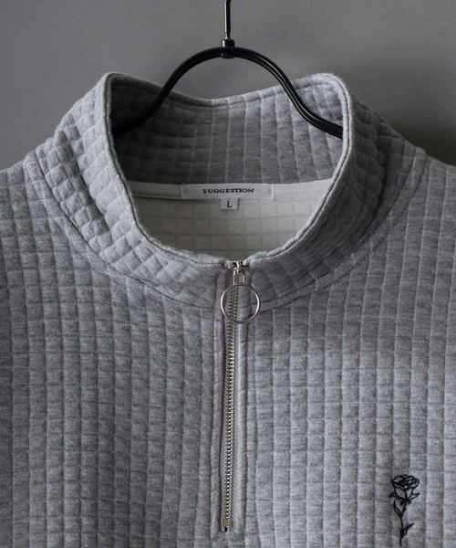 Golfickers ワイドシルエット ハーフジップシャツ Golfickers ワイドシルエット ハーフジップシャツ