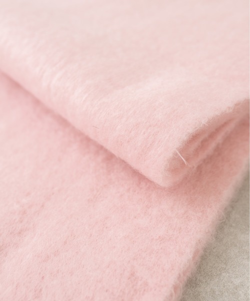 OLIVE des OLIVE（オリーブデオリーブ）の「ハートチャーム付きブークレマフラー　1032160010（マフラー・レディース・ピンク/ライトグレー/オフホワイト/ピンク系その他・FREE）」の8枚目の写真