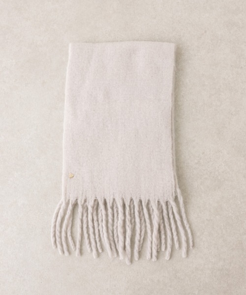 OLIVE des OLIVE（オリーブデオリーブ）の「ハートチャーム付きブークレマフラー　1032160010（マフラー・レディース・ピンク/ライトグレー/オフホワイト/ピンク系その他・FREE）」の21枚目の写真