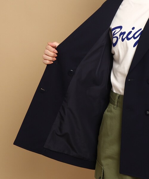 美品 Max&Co. ダブルブレスト テーラードジャケット 42 ネイビー 美品 Max&Co. ダブルブレスト テーラードジャケット 42 ネイビー 美品