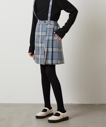 a.v.v（アーヴェヴェ）の「[100-130]サスペンダー付きラップキュロット（その他パンツ・キッズ）」