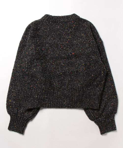 STYLEBLOCK(スタイルブロック)の「カラーネップクルーネックニットプルオーバー(ニット/セーター・レディース・ベージュ/ブルー/グレー/ブラック/ピンク・M)」の11枚目の写真