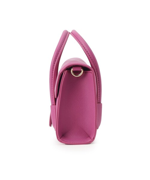 OPAQUE.CLIP(オペークドットクリップ)の「◆【2WAY】フラップミニバッグ(ショルダーバッグ・レディース・ライトグレー/ピンク系/ブラック・00)」の13枚目の写真