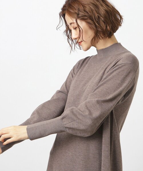 grove（グローブ）の「◆大人の上品さ漂うニットワンピース（ワンピース・レディース・ブラウン系その他/ブルー系その他/ホワイト系5・02/03/05/01/04）」の21枚目の写真