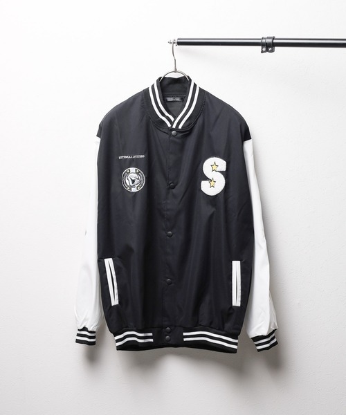 【セール】【Bling leads】ビッグシルエット スタジアムジャンパー（ブルゾン）｜Bling Leads（ブリングリーズ）