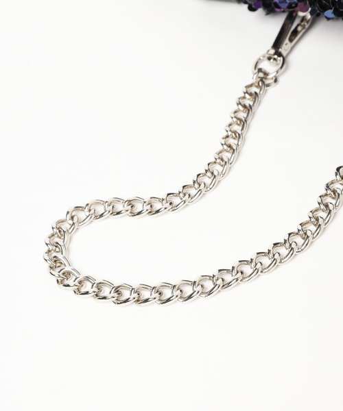 PAGEBOY（ページボーイ）の「ベロアスパンコールBAG（ショルダーバッグ・レディース・ゴールド/ブラック/シルバー・FREE）」の12枚目の写真