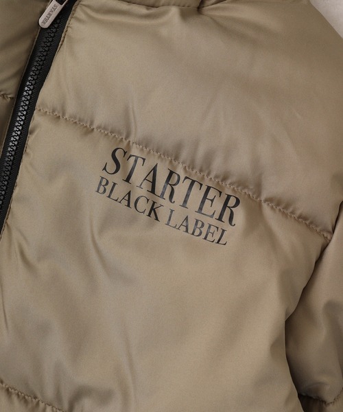 STARTER BLACK LABEL（スターターブラックレーベル）の「STARTER BLACK LABEL ファイバー 中綿フーディー ブルゾン（ブルゾン・メンズ・ベージュ/ホワイト/ブラック・M/L/XL）」の5枚目の写真