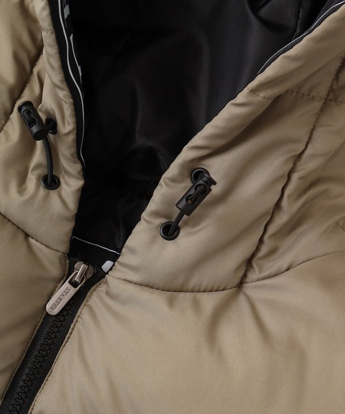 STARTER BLACK LABEL（スターターブラックレーベル）の「STARTER BLACK LABEL ファイバー 中綿フーディー ブルゾン（ブルゾン・メンズ・ベージュ/ホワイト/ブラック・M/L/XL）」の18枚目の写真