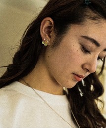 yufect（ユフェクト）の「【Yu】【it】【yufect】ガラスフラワーイヤリング（イヤリング）」