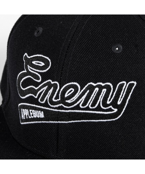 APPLEBUM（アップルバム）の「”ENEMY” Baseball Cap（キャップ・メンズ・ブラック/ホワイト×ブラック・FREE）」の22枚目の写真