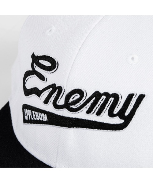 APPLEBUM（アップルバム）の「”ENEMY” Baseball Cap（キャップ・メンズ・ブラック/ホワイト×ブラック・FREE）」の11枚目の写真