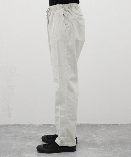 SAVE KHAKI UNITED(セーブカーキユナイテッド)の「SAVE KHAKI UNITED / CORD EASY CHINO(チノパンツ・メンズ・ライトグレー/ブラック/チョコ・LARGE/MEDIUM/X-LARGE)」の7枚目の写真