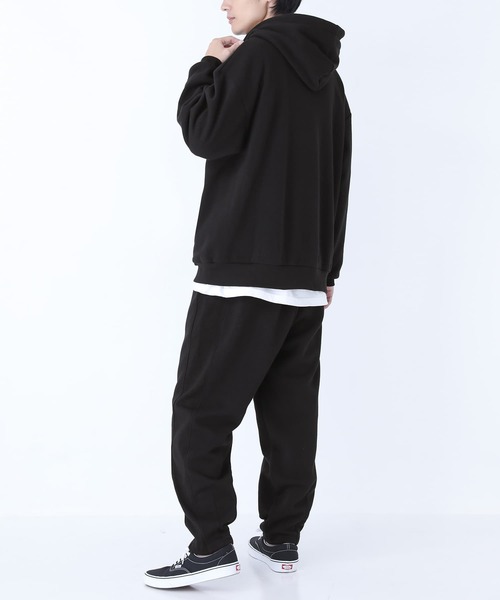 osharewalker（オシャレウォーカー）の「【廃盤】『裏起毛スタンドネックパーカー』（パーカー・メンズ・ブラック/カーキ・2/3）」の14枚目の写真