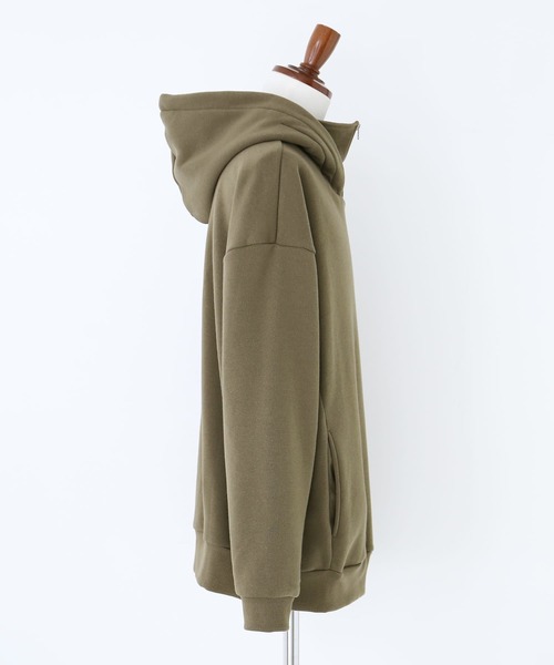 osharewalker（オシャレウォーカー）の「【廃盤】『裏起毛スタンドネックパーカー』（パーカー・メンズ・ブラック/カーキ・2/3）」の22枚目の写真