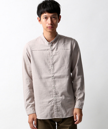 ABAHOUSE | C/Wビエラバンドカラーシャツ(シャツ/ブラウス)