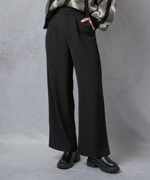 Lull | 【Lull / ルル】ワイドストレートタックパンツ(その他パンツ)