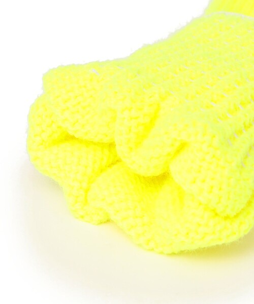 NEWBERRY KNITTING(ニューベリーニッティング)の「NEWBERRY KNITTING:ニット グローブ 手袋(手袋・メンズ・ダークグレー/ライトイエロー/オリーブ/ブルー/ブラック/ネイビー・ONE SIZE)」の7枚目の写真