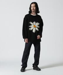 niche. | MacMahon Knitting Mills/マクマホンニッティングミルズ　Roll Neck Knit-Flower　ロールネックニット フラワー(ニット/セーター)