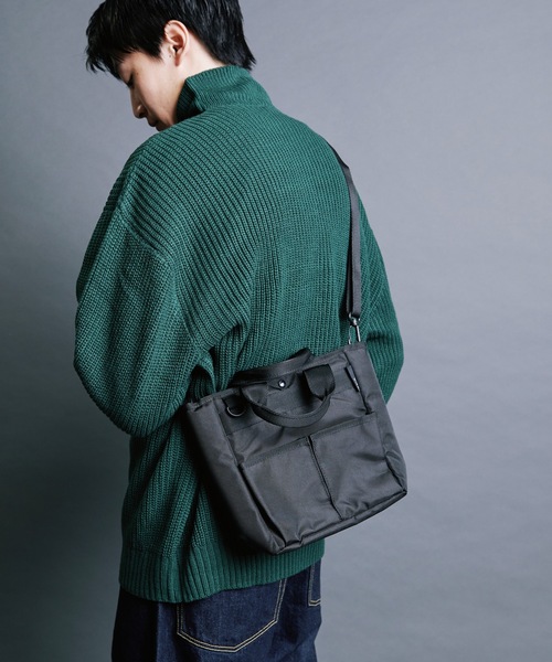 NoiR/ノアール(ノアール)の「NoiR ノアール Approach mini tote アプローチミニトート(トートバッグ・メンズ・ブラック/ブラック系・FREE)」の9枚目の写真