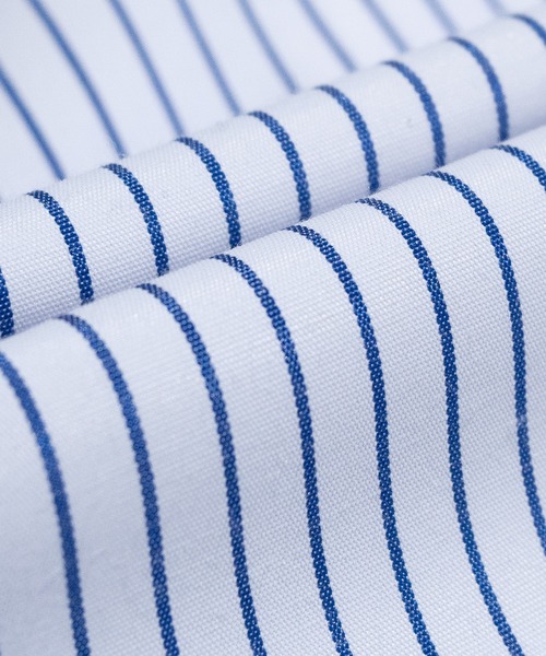 JOHN'S CLOSET（ジョンズクローゼット）の「【a】エステルブロード ストライプ バルーンスリーブシャツ（シャツ/ブラウス・メンズ・ブルー/ホワイト・MEDIUM/LARGE）」の17枚目の写真