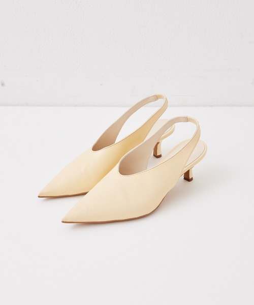 Whim Gazette(ウィムガゼット)の「【Hoaw.】バックスリングパンプス(パンプス・レディース・ブラック/ベージュ・36/37/38)」の15枚目の写真