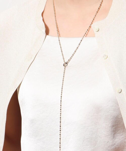 NOLLEY’S Sophi（ノーリーズソフィ）の「アートボールロングネックレス（ネックレス・レディース・ゴールド/シルバー・FREE）」の15枚目の写真