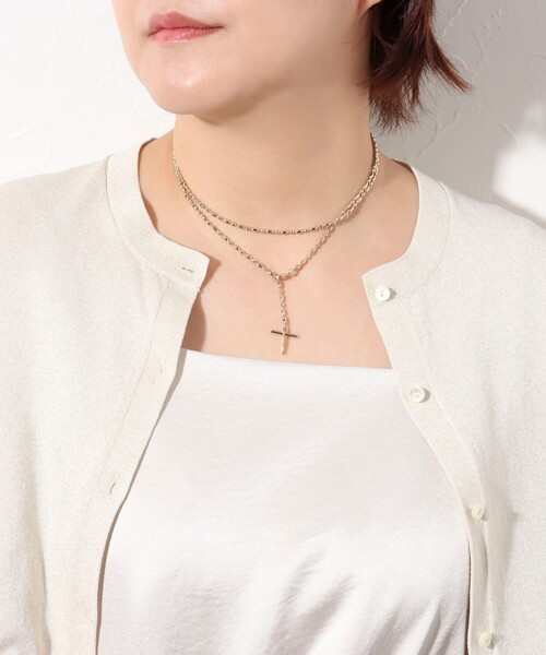 NOLLEY’S Sophi（ノーリーズソフィ）の「アートボールロングネックレス（ネックレス・レディース・ゴールド/シルバー・FREE）」の16枚目の写真