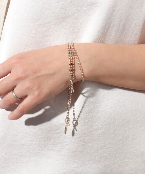 NOLLEY’S Sophi（ノーリーズソフィ）の「アートボールロングネックレス（ネックレス・レディース・ゴールド/シルバー・FREE）」の22枚目の写真