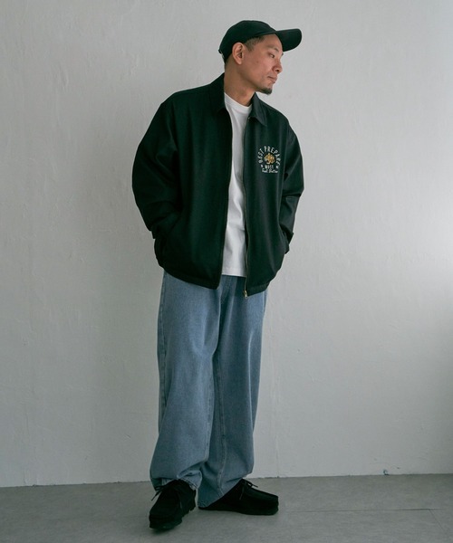 NO NEED（ノーニード）の「トラ刺繍ZIPジャケット（ブルゾン