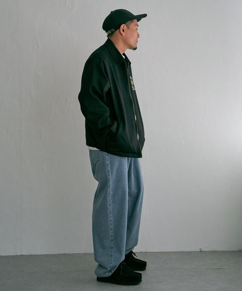 NO NEED(ノーニード)の「トラ刺繍ZIPジャケット(ブルゾン NO NEED(ノーニード)の「トラ刺繍ZIPジャケット(ブルゾン