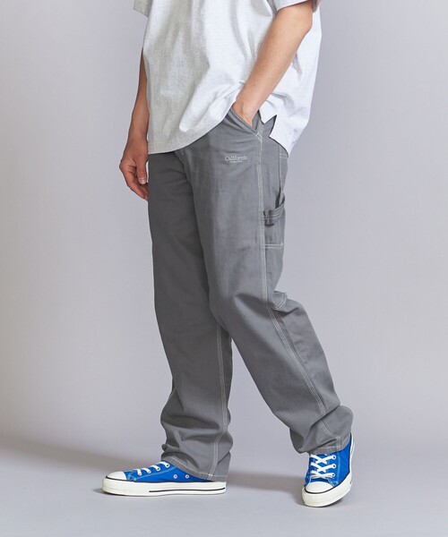 SMITH'S AMERICAN（スミスアメリカン）の「<CGS.×SMITH'S AMERICAN> ペインター パンツ（チノパンツ・メンズ・ダークグレー/ライム/ベージュ・S/M/L）」の4枚目の写真