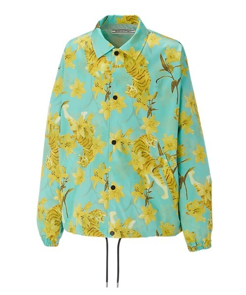 PRINTED COACH JACKET / プリンティッドコーチジャケット（ナイロンジャケット）｜Onitsuka Tiger（オニツカタイガー）