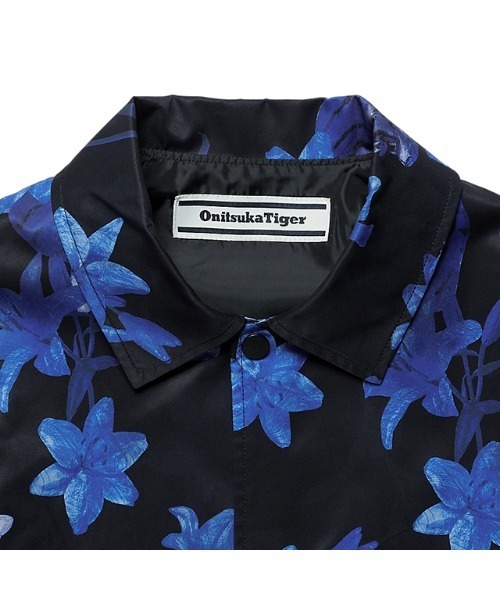 PRINTED COACH JACKET / プリンティッドコーチジャケット（ナイロンジャケット）｜Onitsuka Tiger（オニツカタイガー）