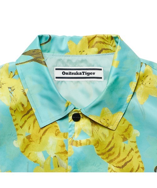 PRINTED COACH JACKET / プリンティッドコーチジャケット（ナイロンジャケット）｜Onitsuka Tiger（オニツカタイガー）