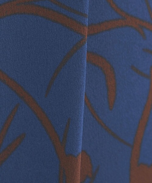 green label relaxing（グリーンレーベルリラクシング）の「アート ボタニカル プリント パンツ（その他パンツ・レディース・ブラック/イエロー/ネイビー/ケリー/その他1/ブラウン・FREE）」の11枚目の写真