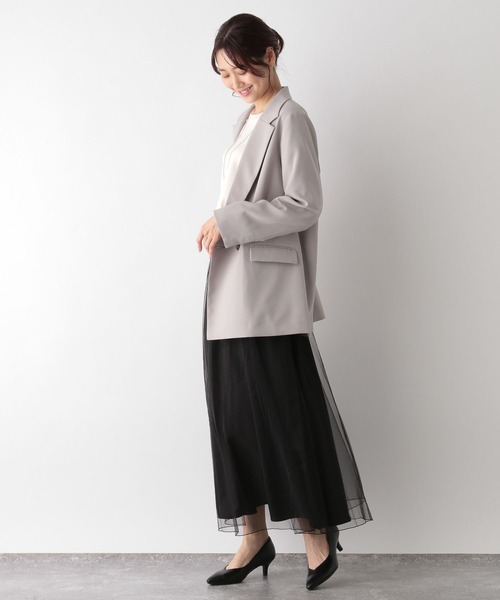 GLOBAL WORK（グローバルワーク）の「ラメシアーフレアスカート