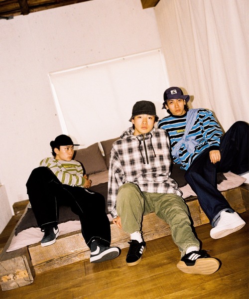 Centimeter graffiti stripe long tee（Tシャツ/カットソー）｜centimeter（センチメーター）