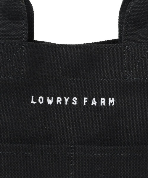 LOWRYS FARM（ローリーズファーム）の「スクエアベーシックトート　995269（トートバッグ・レディース・ブラック/ブルー/ライトグリーン/アイボリー/レオパード/ピンク・FREE）」の8枚目の写真