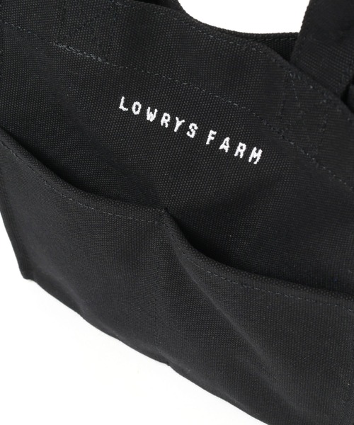 LOWRYS FARM（ローリーズファーム）の「スクエアベーシックトート　995269（トートバッグ・レディース・ブラック/ブルー/ライトグリーン/アイボリー/レオパード/ピンク・FREE）」の11枚目の写真